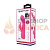 Masajeador de punto G con estimulacion clitorial y carga USB